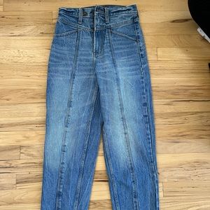 Abercrombie and Fitch Blue Straight Jeans